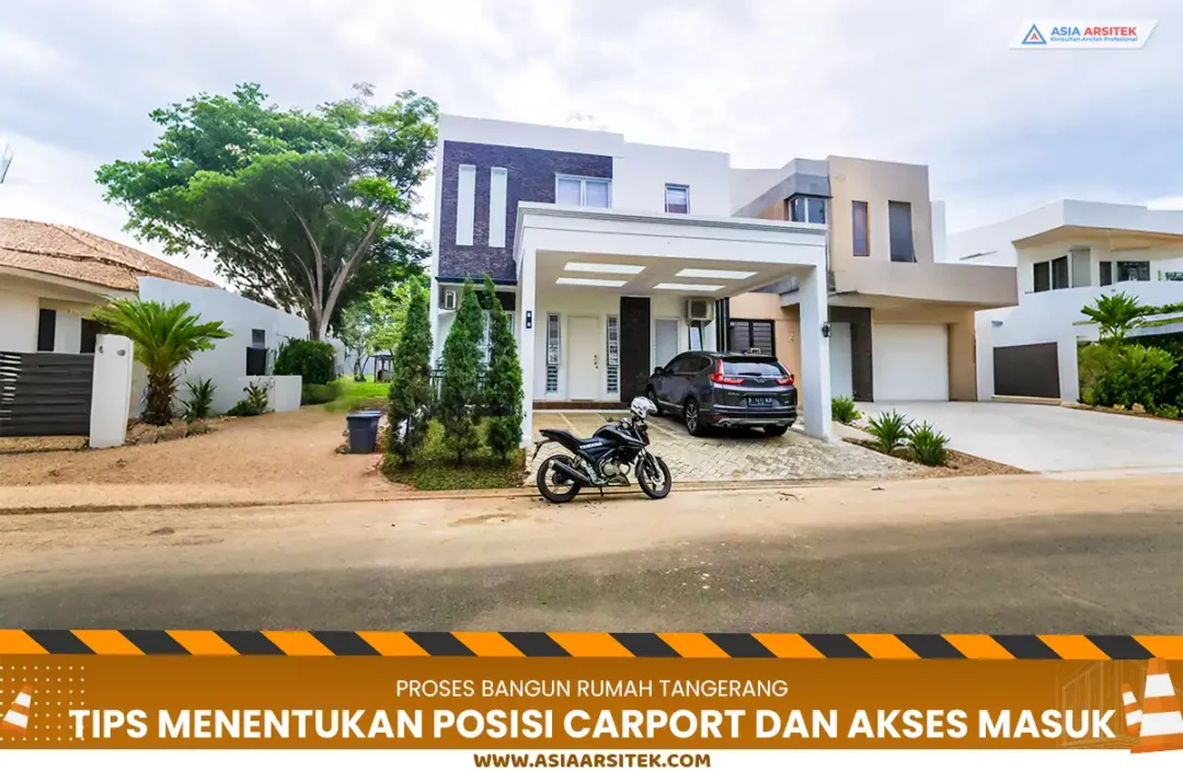 Carport dan Akses Rumah Tangerang