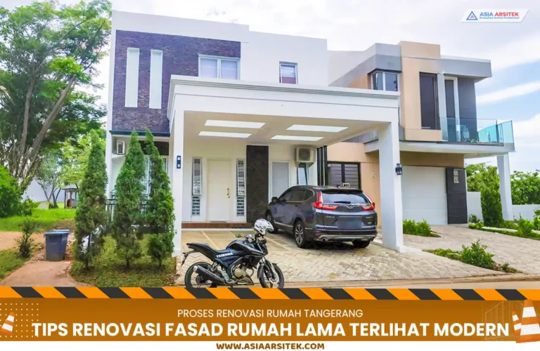 Renovasi Fasad Rumah Tangerang
