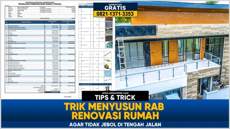 Trik Menyusun RAB Renovasi Rumah agar Tidak Jebol di Tengah Jalan – Kontraktor terpercaya dengan layanan profesional, harga terjangkau, dan hasil berkualitas untuk hunian impian Anda!