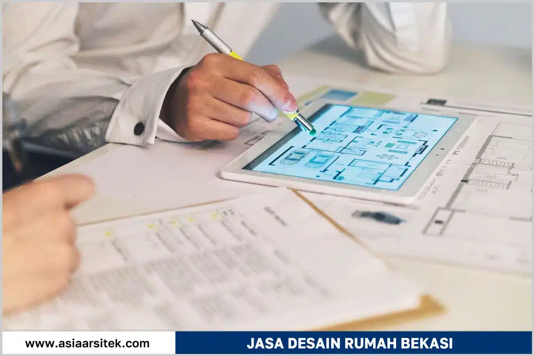 Proses desain rumah step by step di Bekasi dari konsep hingga gambar kerja oleh arsitek profesional