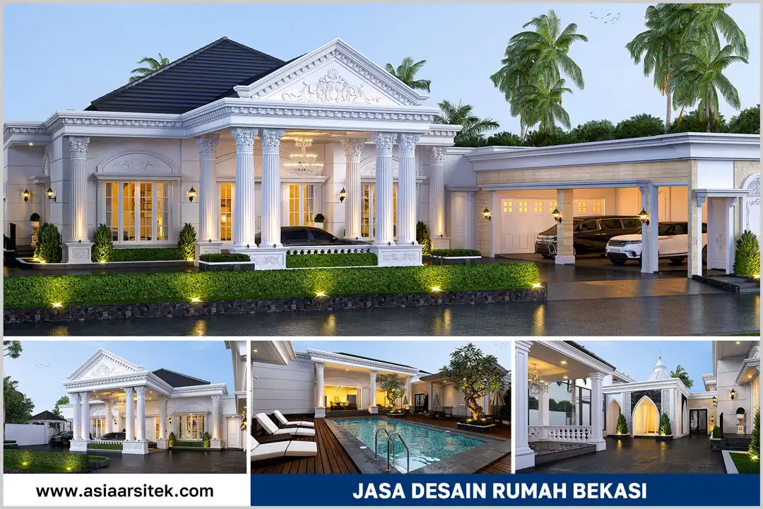 Jasa arsitek dan desain rumah Bekasi dengan portofolio lengkap dan hasil karya profesional
