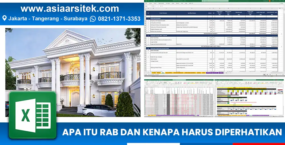 Komponen RAB Rumah Tangerang
