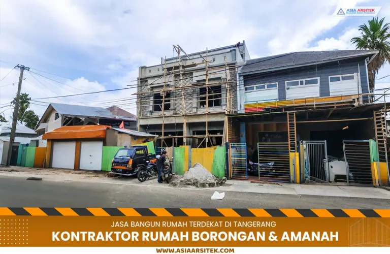 Jasa Bangun Rumah Terdekat di Tangerang Borongan & Amanah