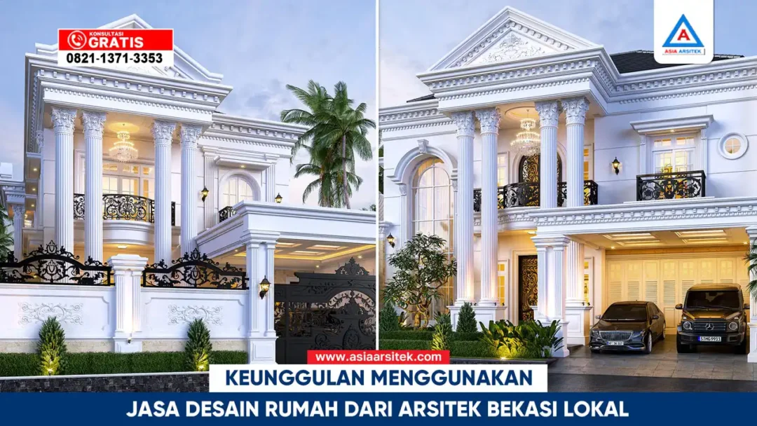 Jasa desain rumah Bekasi lokal dengan keunggulan memahami kebutuhan dan lingkungan hunian