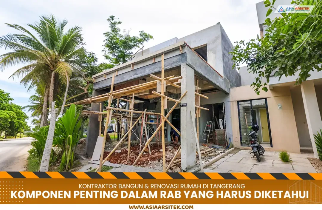 Komponen RAB Rumah Tangerang