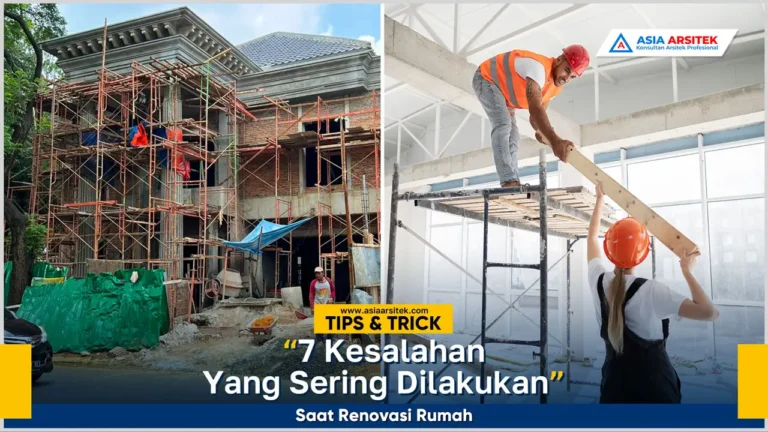 Contoh kesalahan umum saat renovasi rumah yang perlu dihindari agar hasil rapi dan efisien