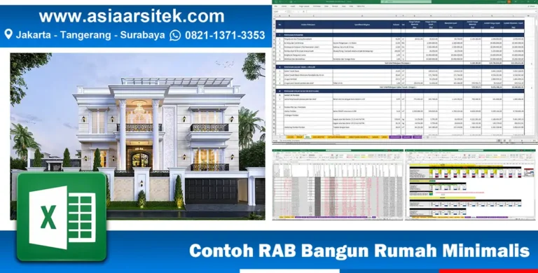 RAB Rumah Minimalis Tangerang