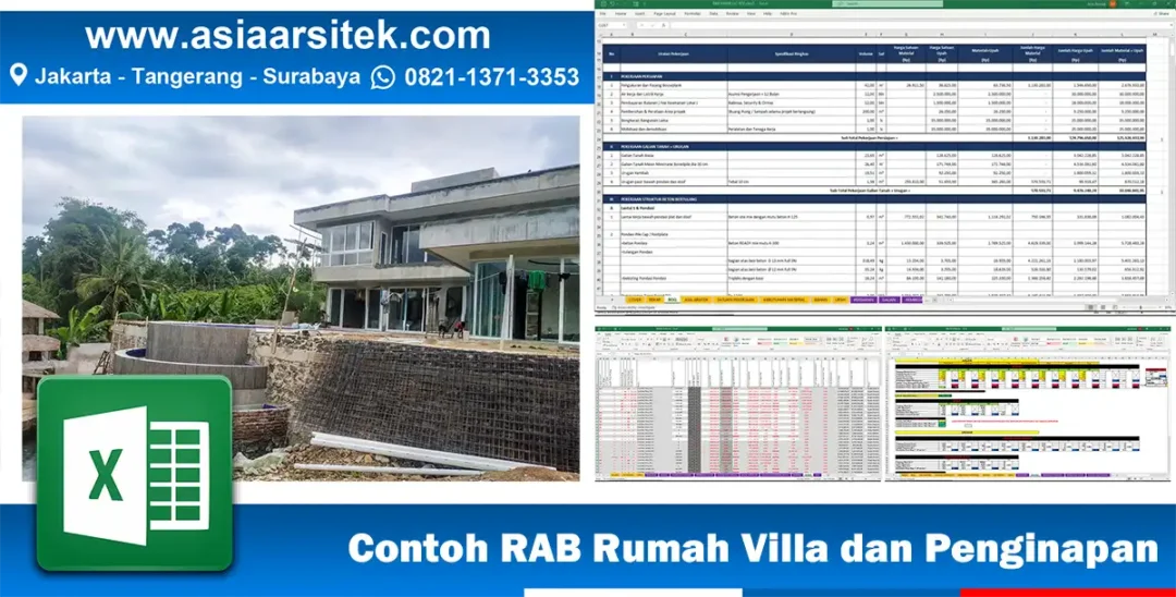 RAB Rumah Villa Tangerang