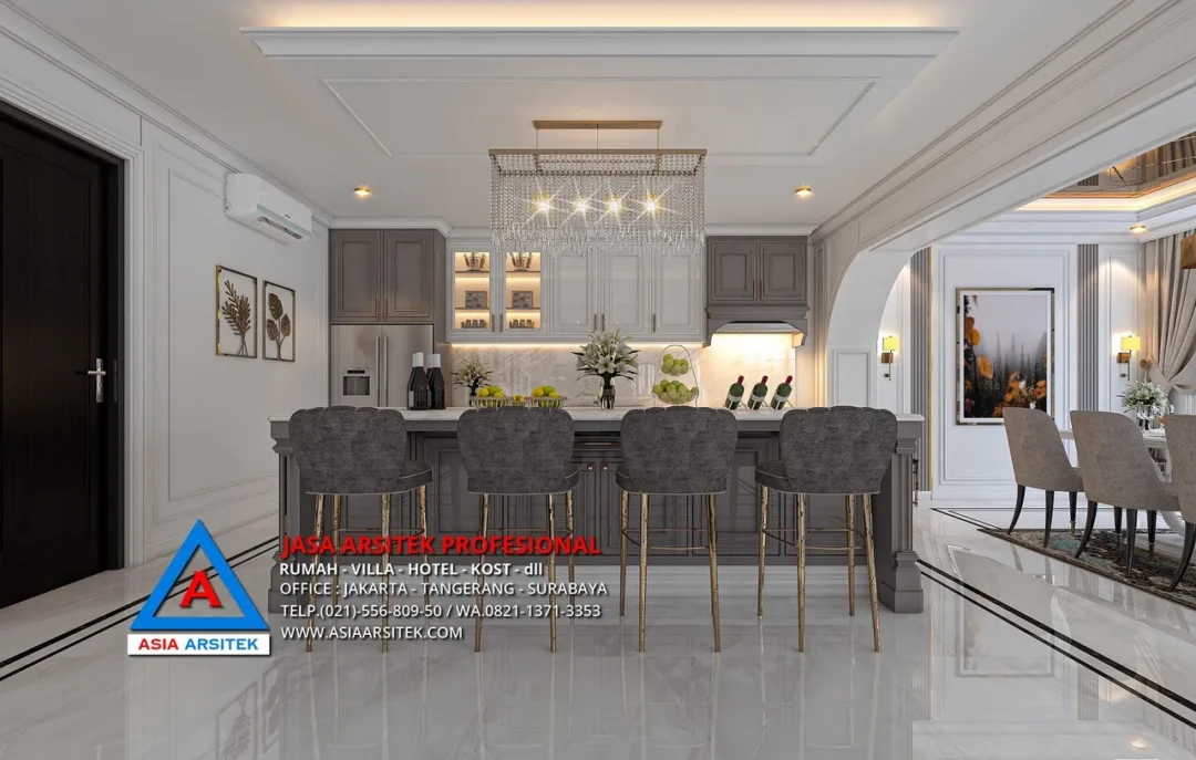 pantry Jasa Arsitek Desain Rumah Mewah Tropis 3 Lantai di Sentul City Bogor, jasa desain rumah, jasa arsitek rumah, jasa desain interior, jasa desain rumah Bogor, jasa arsitek rumah Bogor, jasa arsitek Bogor
