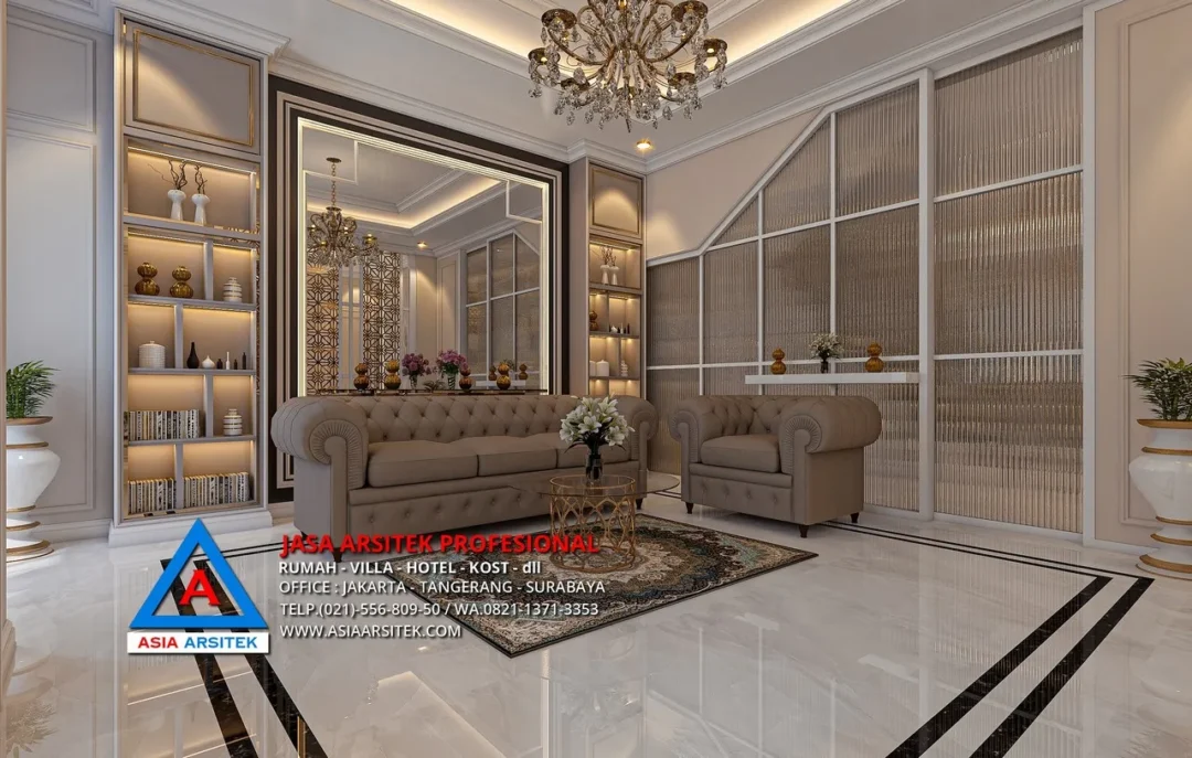 ruang keluarga Jasa Arsitek Desain Rumah Mewah Tropis 2 Lantai di Pondok Bambu Jakarta Timur, Jasa Desain Rumah, jasa arsitek rumah, jasa desain arsitek, jasa desain interior, harga jasa desain rumah, harga jasa arsitek rumah, harga jasa arsitek per m2, jasa desain rumah gratis, jasa desain rumah murah, jasa desain rumah dan rab,
