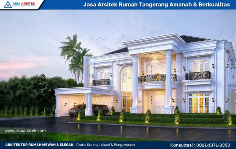 Jasa Arsitek Rumah Tangerang Amanah & Berkualitas