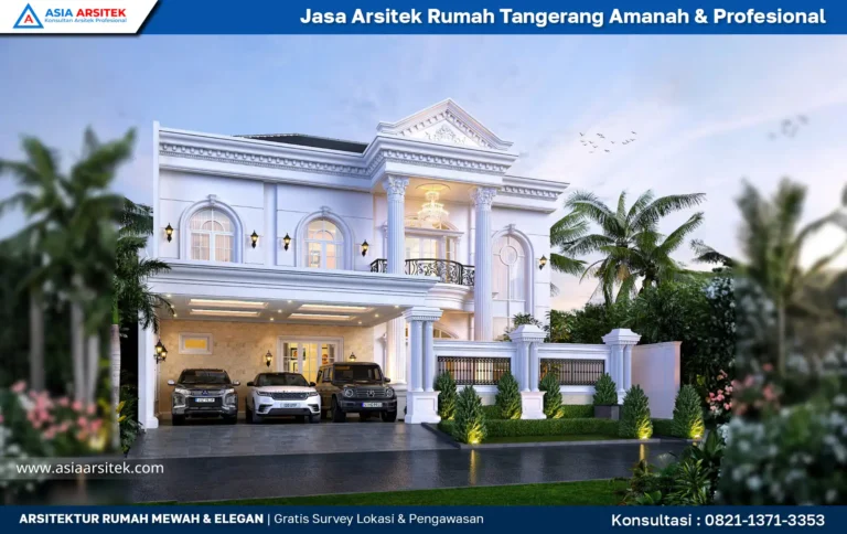 Jasa Arsitek Rumah Tangerang Amanah & Profesional