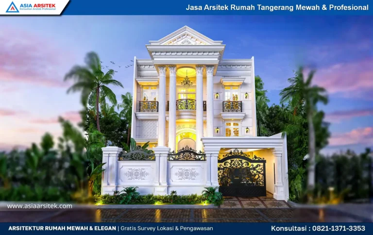Jasa Arsitek Rumah Tangerang Mewah & Profesional