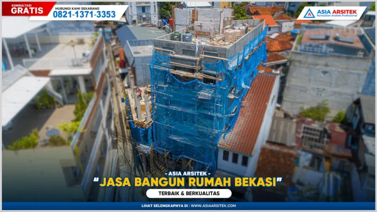 Jasa bangun rumah Bekasi terbaik dan berkualitas dengan tenaga profesional dan hasil rapi