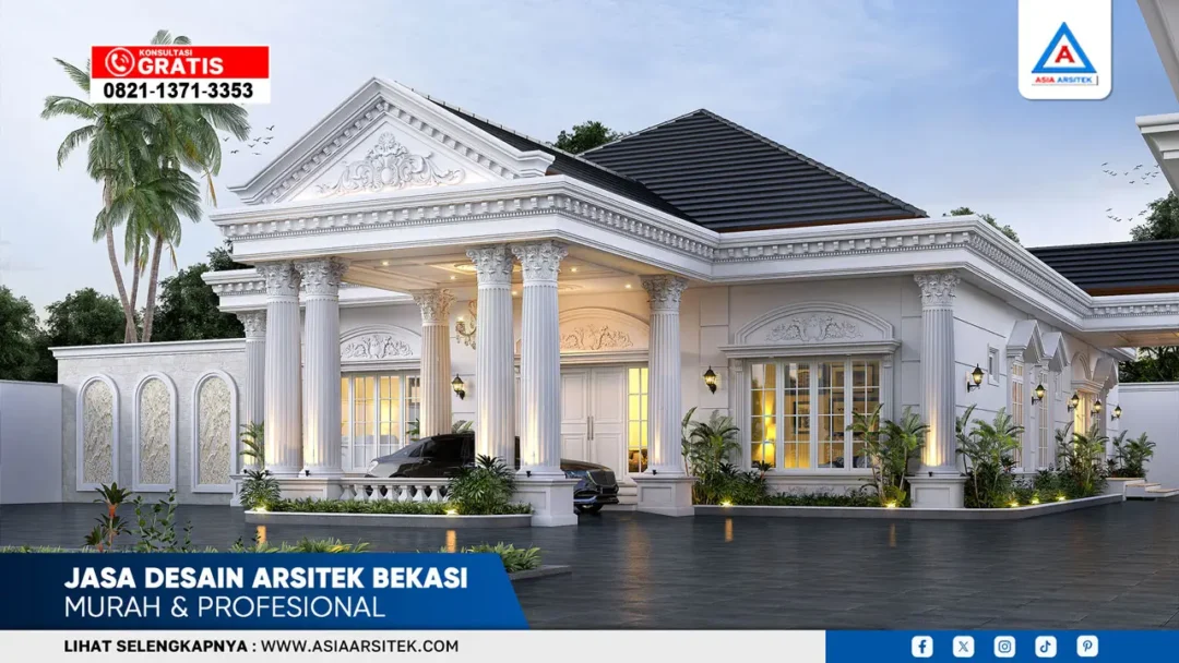 Jasa desain arsitek Bekasi murah dan profesional untuk rumah impian dengan hasil berkualitas