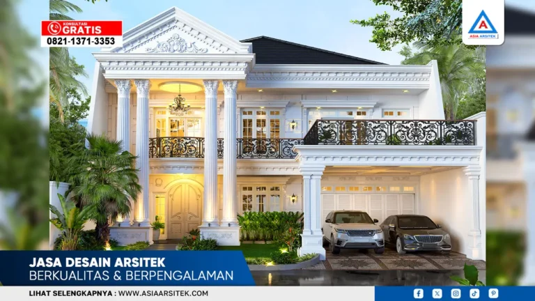 Jasa desain arsitek berkualitas dan berpengalaman dengan hasil desain rumah elegan dan fungsional