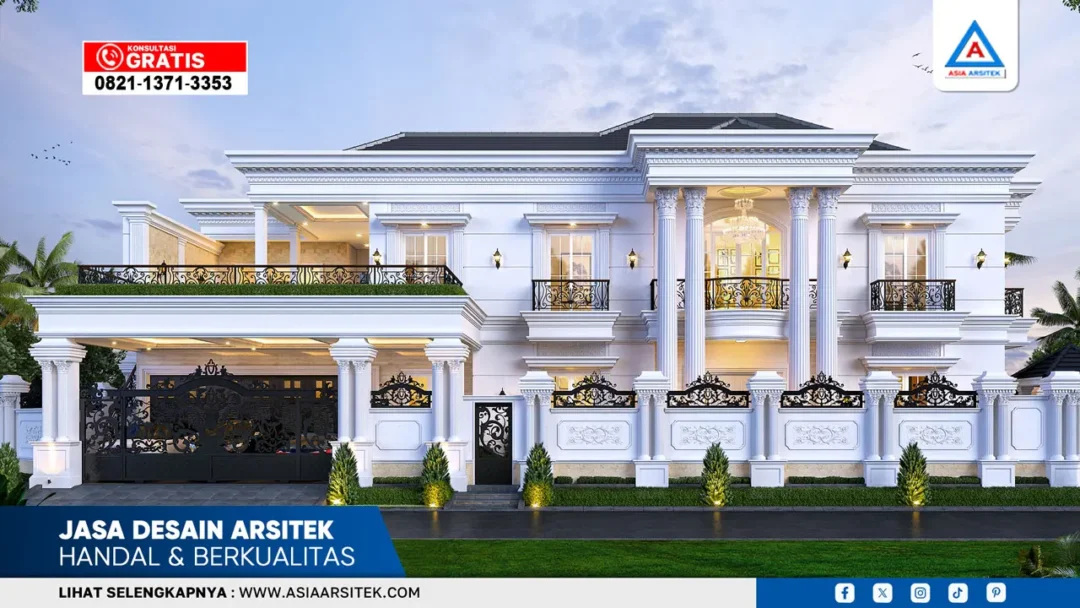 Jasa desain arsitek handal dan berkualitas dengan hasil desain rumah elegan dan proporsional