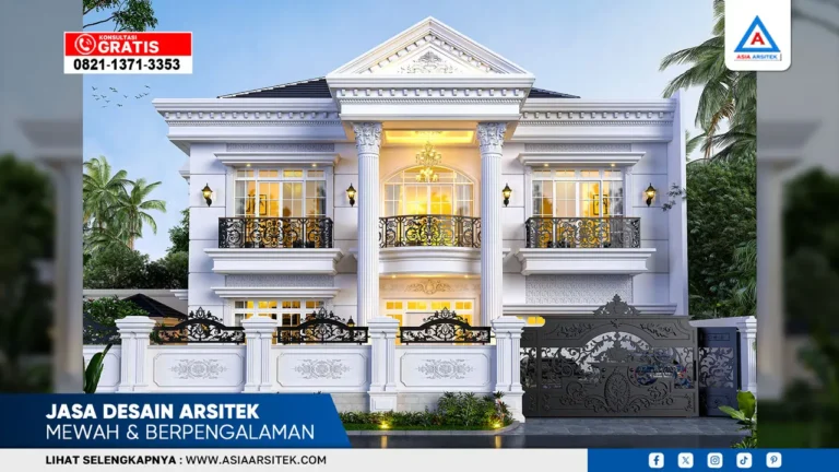 Jasa desain arsitek mewah dan berpengalaman untuk hunian elegan dengan hasil berkualitas tinggi