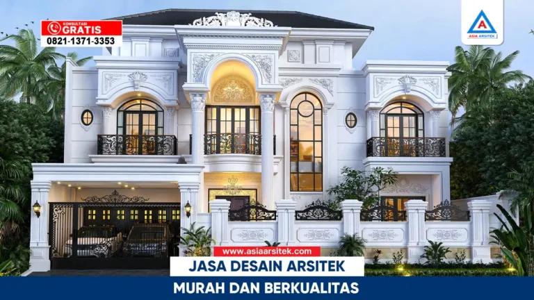 Jasa desain arsitek murah dan berkualitas dengan hasil desain profesional dan presisi