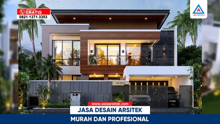 Jasa desain arsitek murah dan profesional dengan hasil desain presisi dan modern