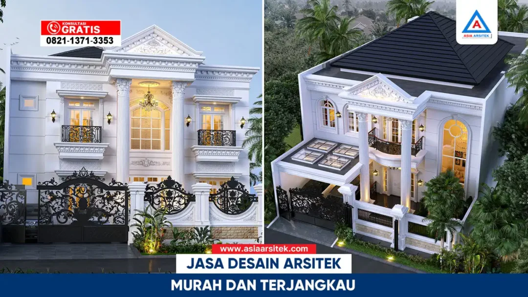Jasa desain arsitek murah dan terjangkau dengan hasil desain rumah profesional dan memuaskan