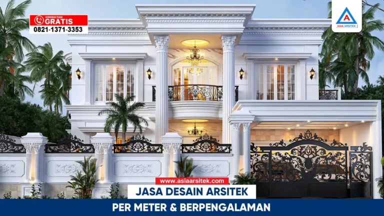 Jasa desain arsitek per meter berpengalaman dengan hasil desain rumah presisi dan estetik