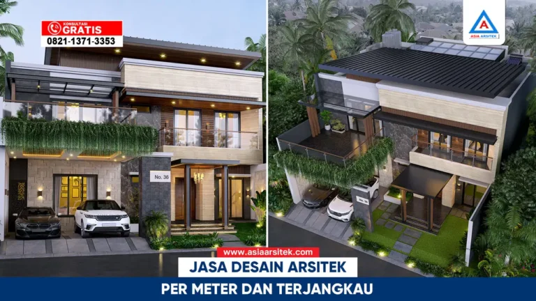 Jasa desain arsitek per meter terjangkau dengan hasil desain rumah berkualitas dan sesuai budget