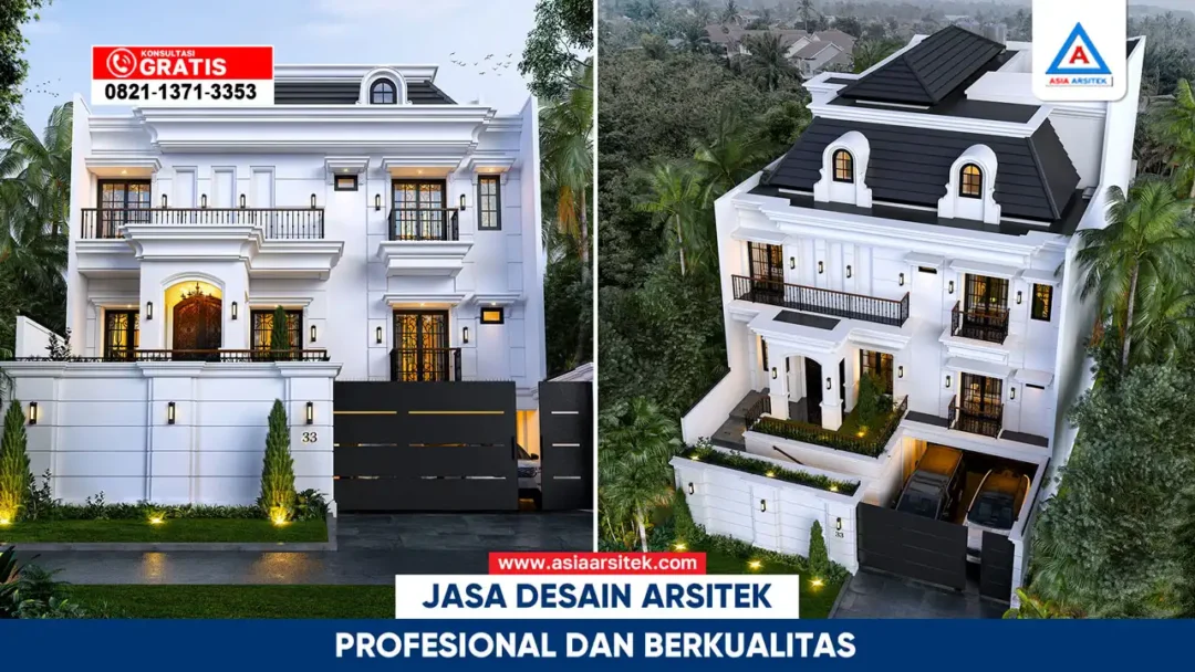 Jasa desain arsitek profesional dan berkualitas untuk hasil desain rumah estetik dan fungsional