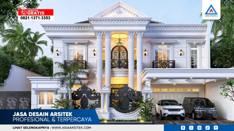 Jasa desain arsitek profesional dan terpercaya untuk hunian elegan dan fungsional