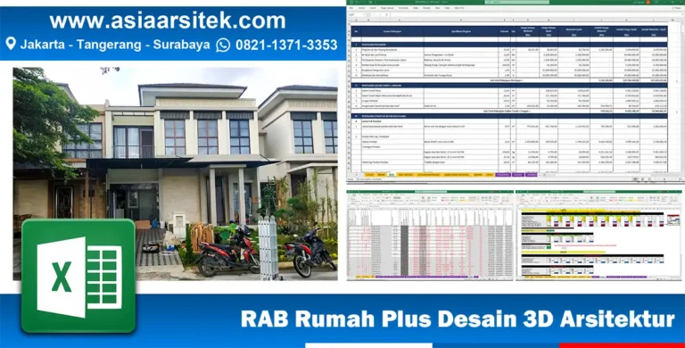 RAB Rumah 3D Tangerang