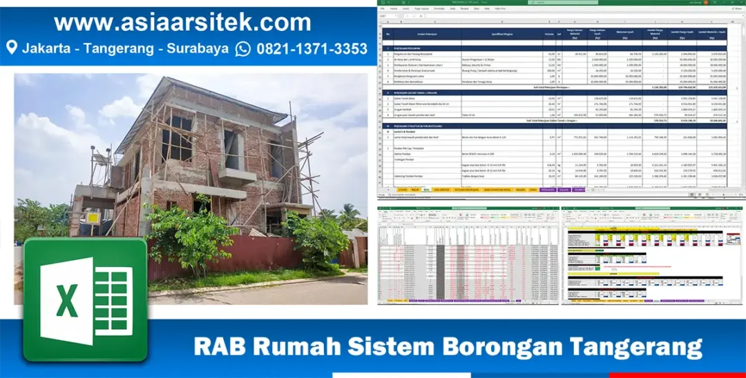 RAB Rumah Borongan Tangerang