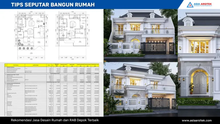 Rekomendasi Jasa Desain Rumah dan RAB Depok Terbaik, jasa desain rumah, jasa arsitek rumah, jasa desain interior, jasa desain rumah Depok, jasa arsitek rumah Depok, jasa arsitek Depok