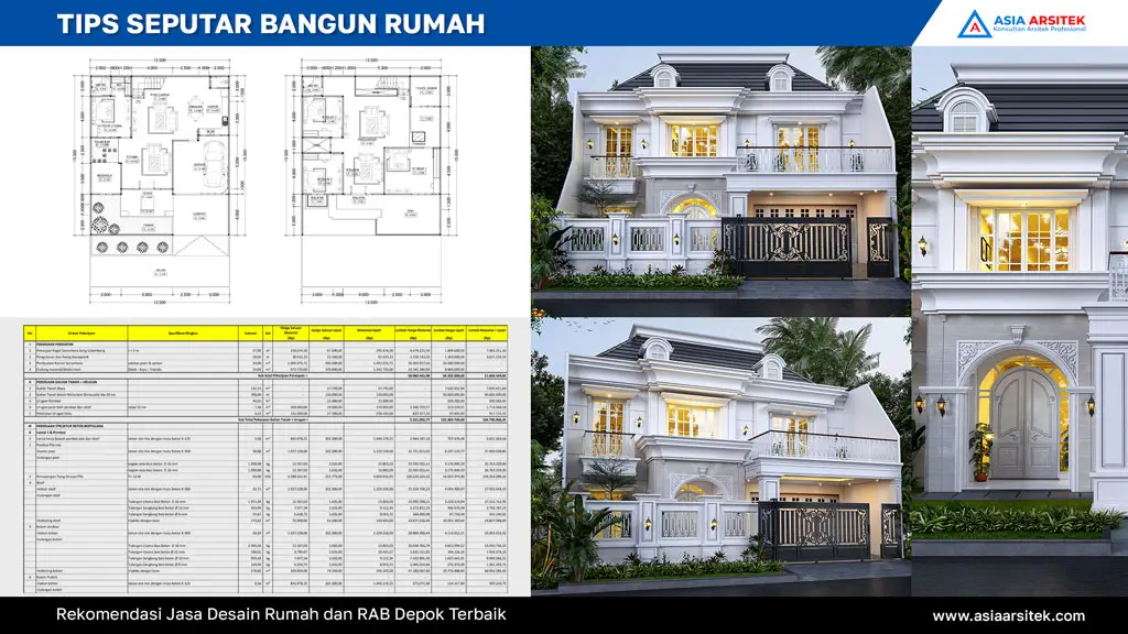 Rekomendasi Jasa Desain Rumah dan RAB Depok Terbaik, jasa desain rumah, jasa arsitek rumah, jasa desain interior, jasa desain rumah Depok, jasa arsitek rumah Depok, jasa arsitek Depok