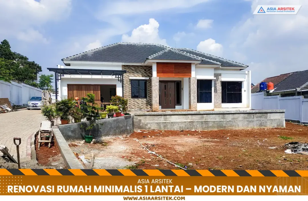 Renovasi Rumah Minimalis 1 Lantai