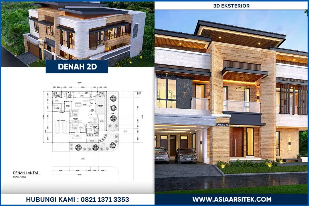 Jasa desain arsitek Bekasi ahli dan berpengalaman untuk desain rumah klasik, modern, dan tropis