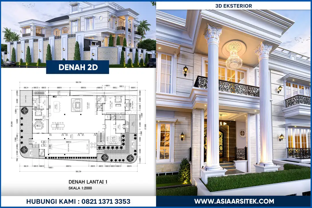 Jasa desain arsitek Bekasi handal dan profesional untuk desain rumah modern, klasik, dan minimalis