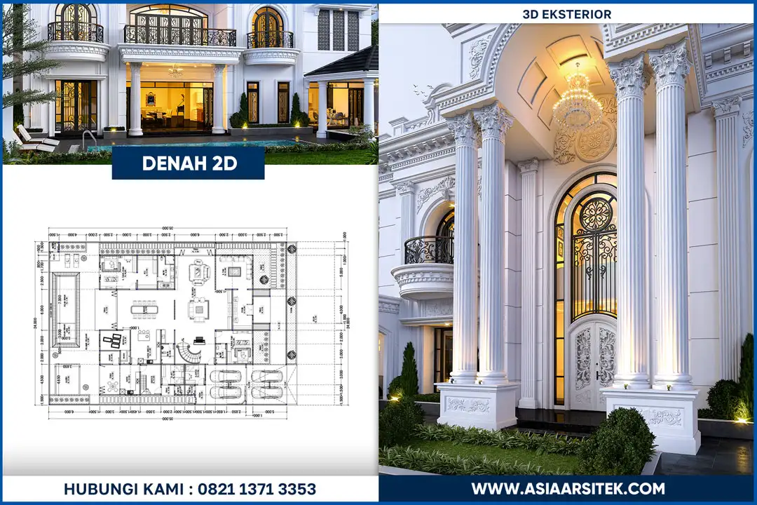 Jasa desain arsitek Bekasi terbaik dan terpercaya dengan hasil desain rumah elegan dan proporsional
