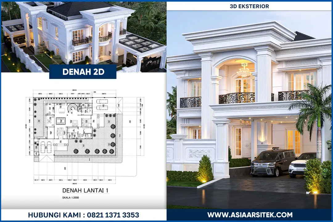Jasa desain arsitek Bekasi handal dan terjangkau untuk desain rumah modern, minimalis, dan klasik