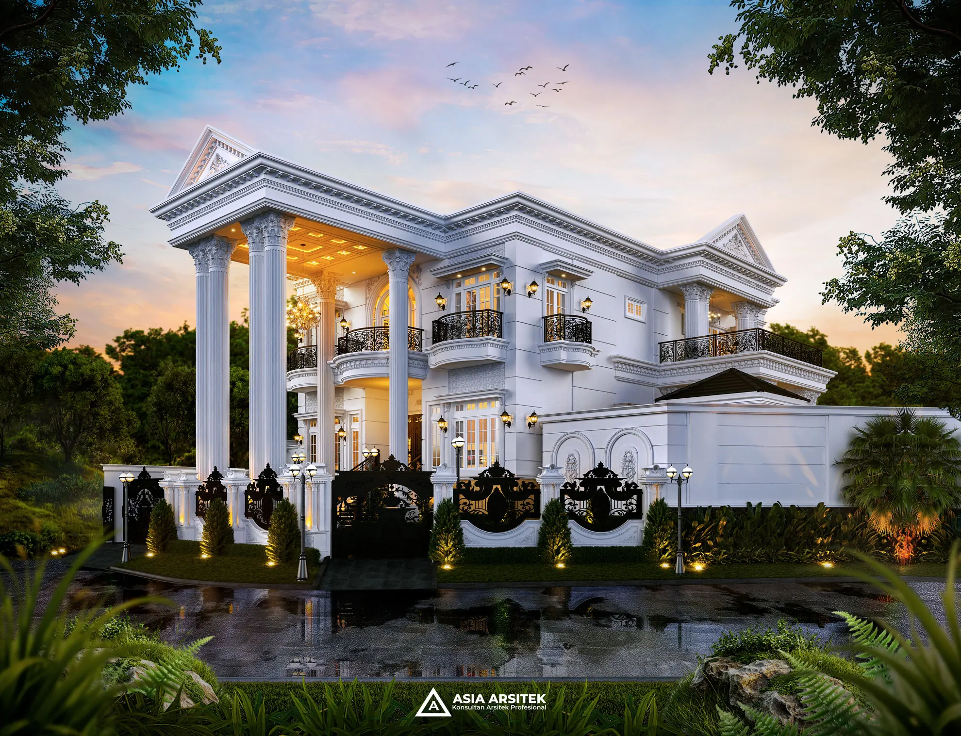 Jasa Konsultan Arsitek Desain Rumah Mewah Klasik Bapak LMN, Jasa Desain Rumah, jasa arsitek rumah, jasa desain arsitek, jasa desain interior, harga jasa desain rumah, harga jasa arsitek rumah, harga jasa arsitek per m2, jasa desain rumah gratis, jasa desain rumah murah, jasa desain rumah dan rab, jasa arsitek bekasi