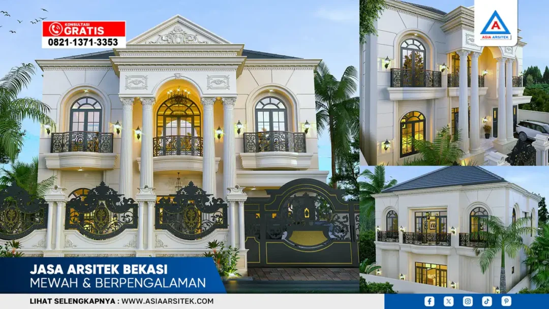 Jasa Arsitek Bekasi Mewah & Berpengalaman