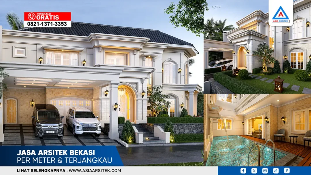Jasa Arsitek Bekasi Per Meter & Terjangkau