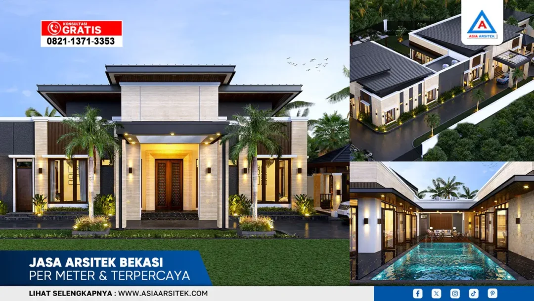 Jasa Arsitek Bekasi Per Meter & Terpercaya
