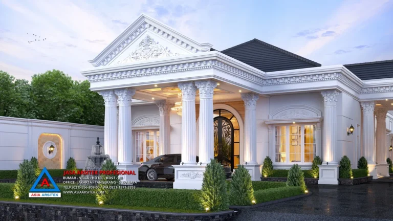 Jasa Arsitek Desain Rumah Mewah Klasik 1 Lantai di Banama Tingang Pulang Pisau Kalimantan Tengah, Jasa Arsitek Pulang Pisau, jasa desain rumah, jasa arsitek rumah, jasa desain interior, jasa desain rumah Pulang Pisau, jasa arsitek rumah Pulang Pisau, jasa bangun rumah Pulang Pisau, jasa renovasi rumah Pulang Pisau, harga jasa arsitek per m2, paket jasa arsitek, jasa arsitek dan desain interior, jasa arsitek dan kontraktor rumah, jasa arsitek rumah mewah