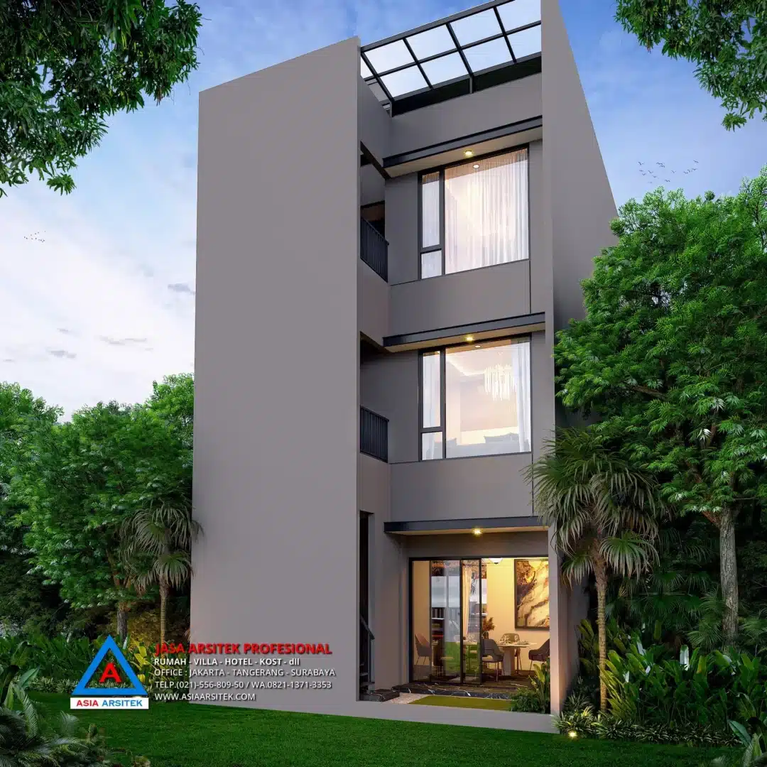 tampak belakang Jasa Arsitek Desain Rumah Mewah Minimalis Modern 3 Lantai di Cengkareng Barat Jakarta Barat, Jasa Arsitek Jakarta Barat, jasa desain rumah, jasa arsitek rumah, jasa desain interior, jasa desain rumah Jakarta Barat, jasa arsitek rumah Jakarta Barat, jasa bangun rumah Jakarta Barat, jasa renovasi rumah Jakarta Barat, harga jasa arsitek per m2, paket jasa arsitek, jasa arsitek dan desain interior, jasa arsitek dan kontraktor rumah, jasa arsitek rumah mewah