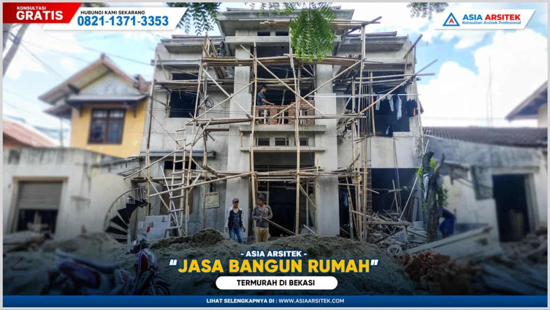 Jasa Bangun Rumah Bekasi Termurah