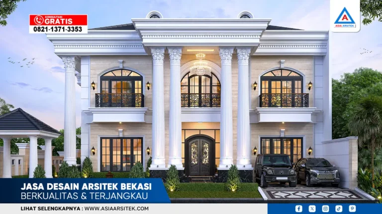 Jasa desain arsitek Bekasi berkualitas dan terjangkau untuk desain rumah minimalis, modern, dan klasik