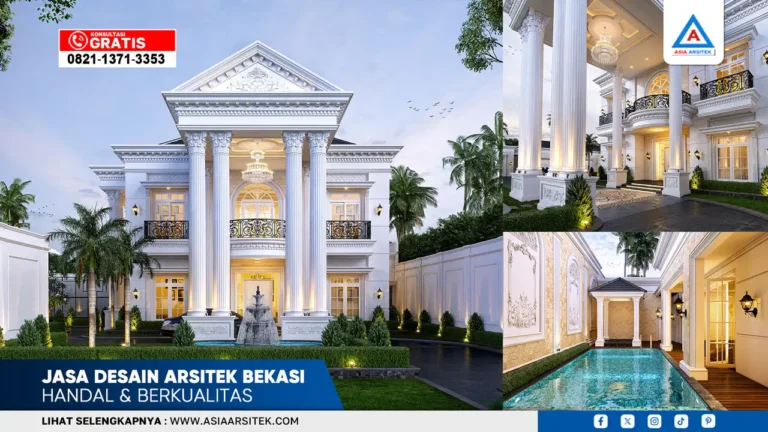 Jasa desain arsitek Bekasi handal dan berkualitas untuk desain rumah modern, klasik, dan minimalis