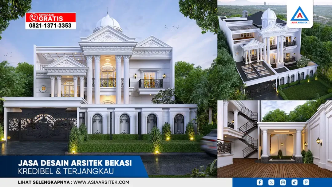 Jasa Desain Arsitek Bekasi Kredibel & Terjangkau