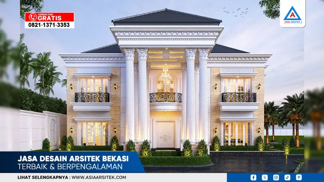 Jasa desain arsitek Bekasi terbaik dan berpengalaman dengan hasil desain rumah elegan, presisi, dan berkualitas