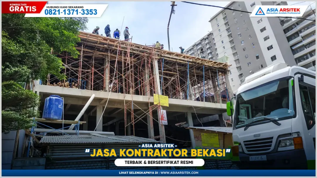 Jasa kontraktor bangunan Bekasi terbaik dan bersertifikat resmi untuk pembangunan dan renovasi rumah
